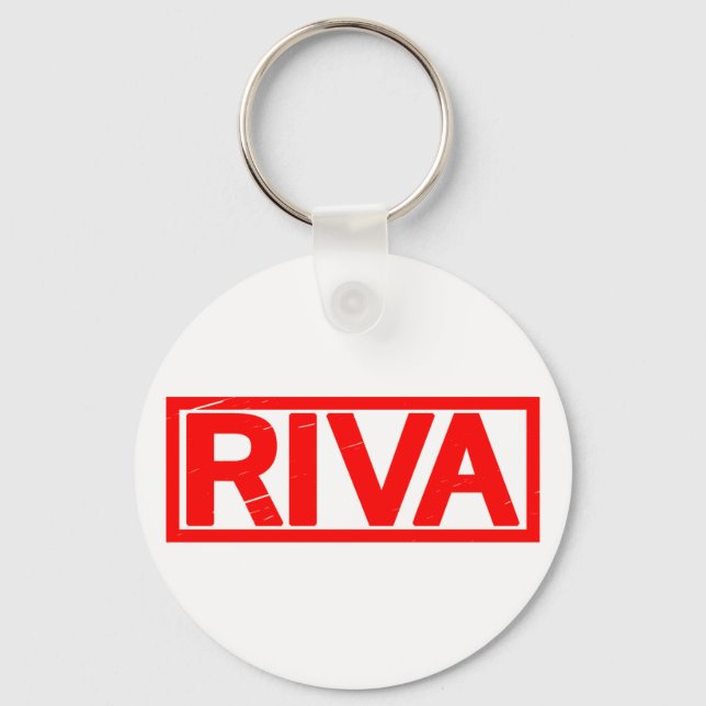 Riva Briefmarke Schlüsselanhänger (Vorderseite)