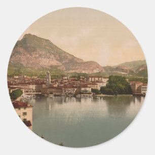 Riva del Garda II, Trentino-Alto Adige, Italien Runder Aufkleber