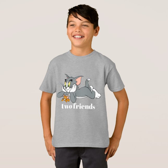 Rivalen im klassischen Cartoon: Tom trifft Jerry T-Shirt (Vorne ganz)