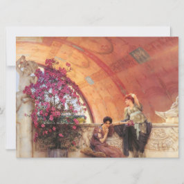 Rivalen von Frauen (von Sir Lawrence Alma-Tadema) Karte
