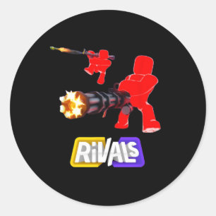 Rivals Game Merchandise  Runder Aufkleber
