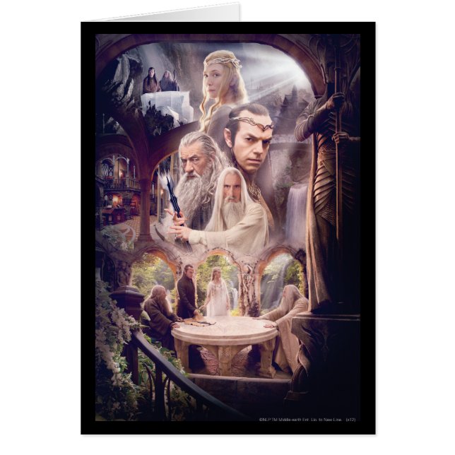 Rivendell Character Collage (Vorne)