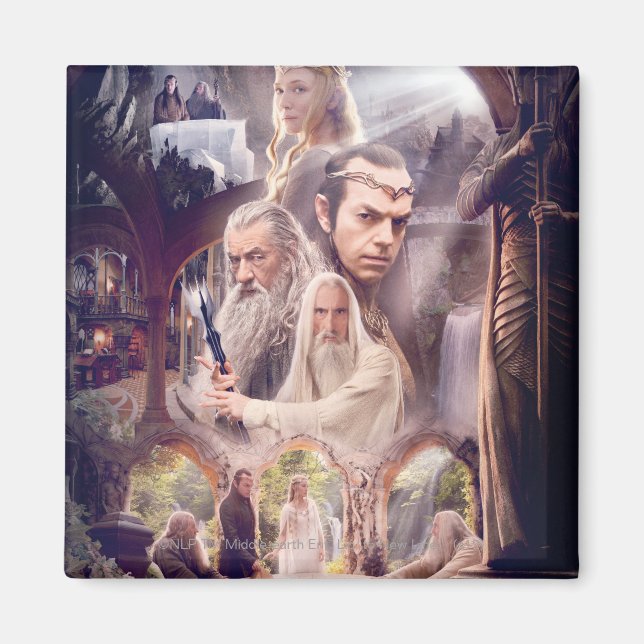 Rivendell Character Collage Magnet (Vorne)