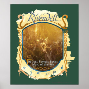 Rivendell Graphic Poster