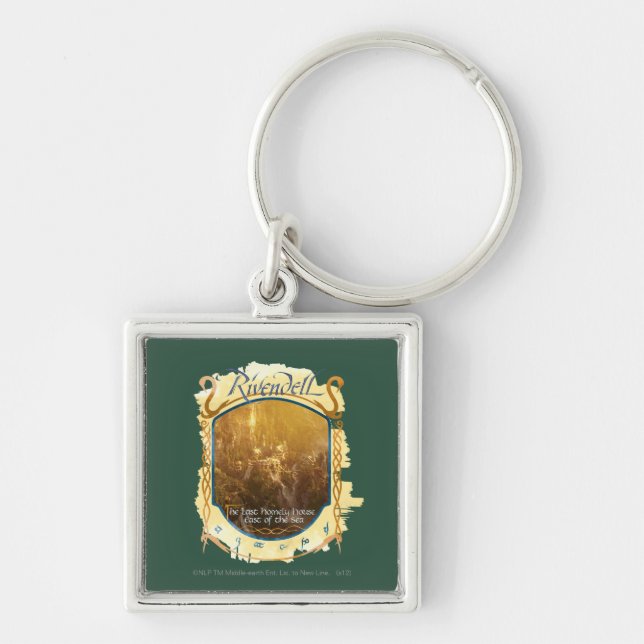 Rivendell Graphic Schlüsselanhänger (Vorne)