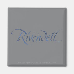 Rivendell Name Textured Magnet