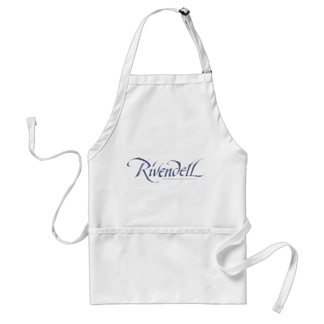 Rivendell Name Textured Schürze (Vorne)