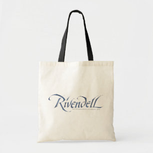 Rivendell Name Textured Tragetasche