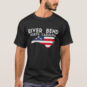 River Bend North Carolina USA Staat America Travel T-Shirt
