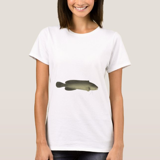 River Blackfish Print, Value Poster Paper (Matte) T-Shirt (Vorderseite)