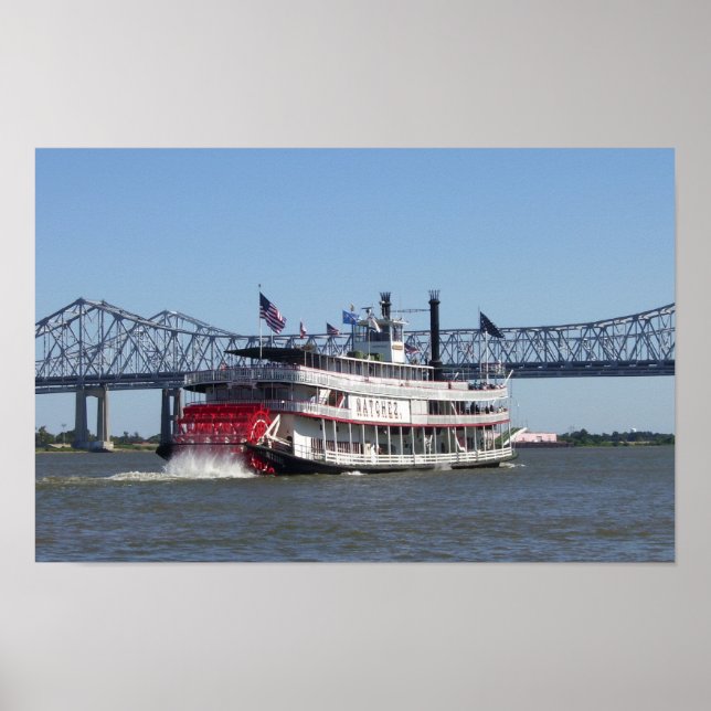 River Boat Poster (Vorne)