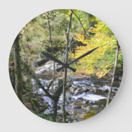 river  große wanduhr
