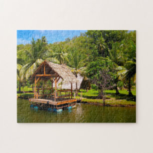 River Hut Guam. Puzzle