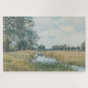 River Landscape near St. Ives, Huntingdonshire Puzzle