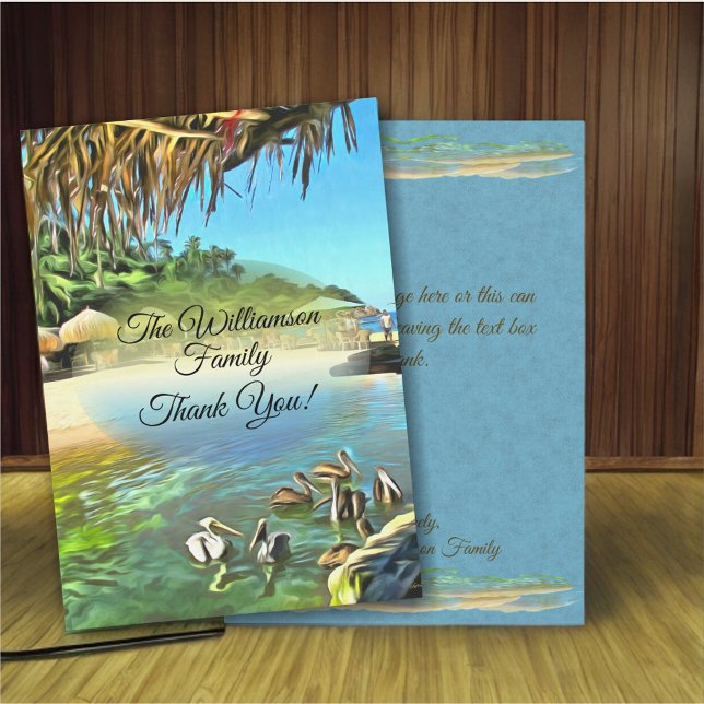 River Meets Ocean Vielen Dank 0330 Dankeskarte (Von Creator hochgeladen)