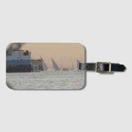 River Nile Sunset Luggage Tag Gepäckanhänger