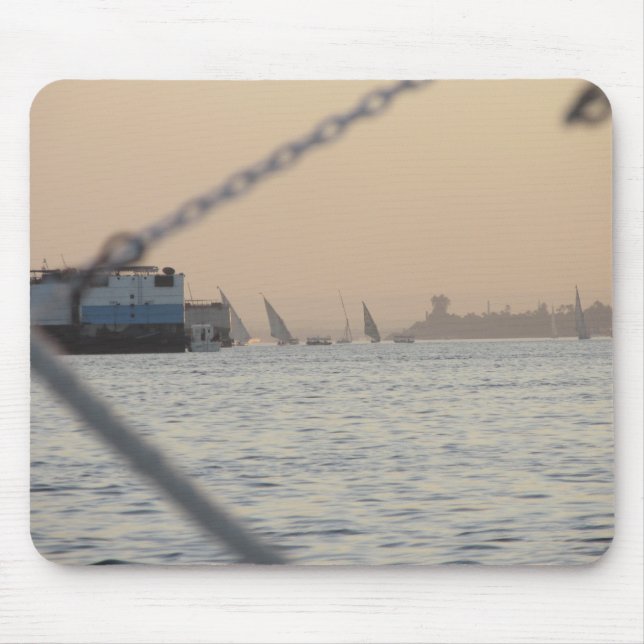 River Nile Sunset Mouse Mat Mousepad (Vorne)