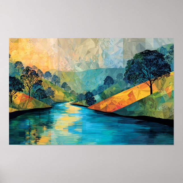 River of Comfort Poster (Vorne)