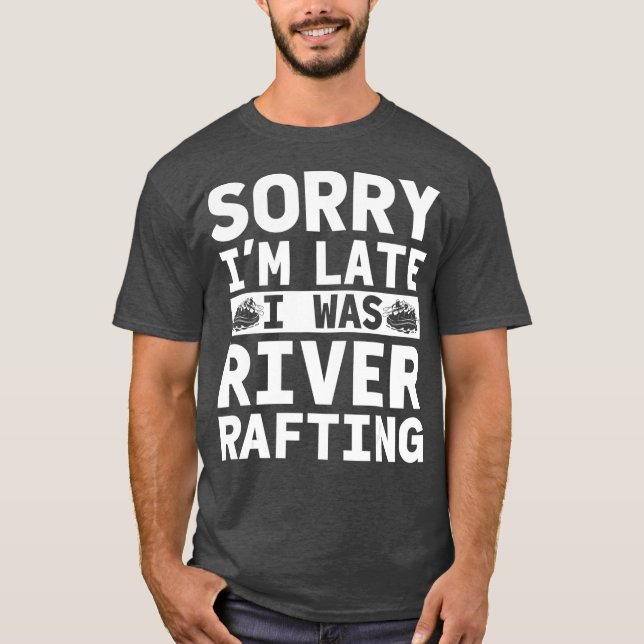 River Rafting Apparel Funny Beauty T-Shirt (Vorderseite)