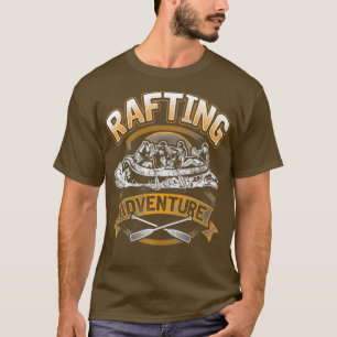 River Rafting Whitewater Adventure Paddle Team T-Shirt