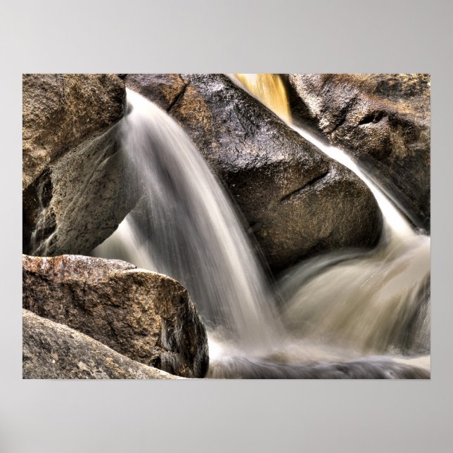 River Rock Wash Poster (Vorne)