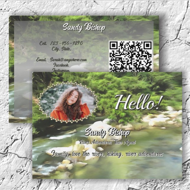 River South 0365 QR Code Social Calling Visitenkarte (Von Creator hochgeladen)