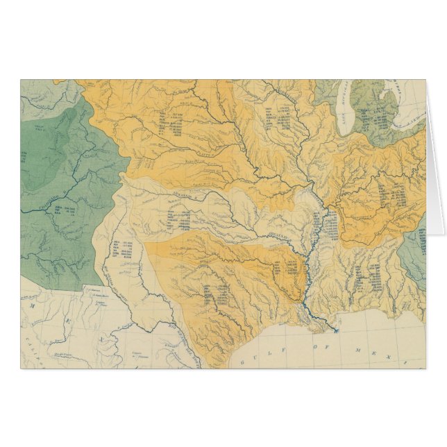River Systems in den USA (Vorderseite (Horizontal))