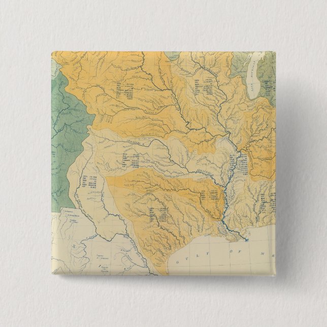 River Systems in den USA Button (Vorderseite)