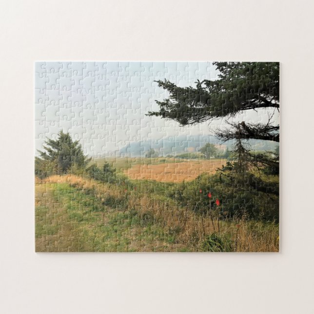 River Trail am Cape Blanco, Oregon Coast Puzzle (Horizontal)