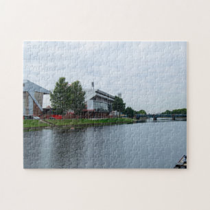 River Trent und Nottingham Forest Stadion Puzzle