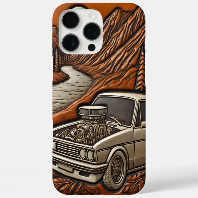 River Valley Adventure mit Muscle Car Case-Mate iPhone Hülle (Rückseite)