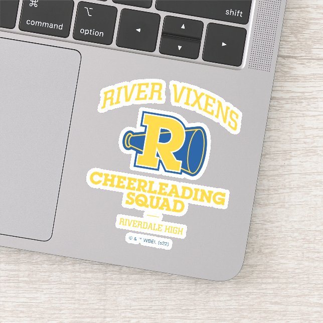River Vixens Cheerleader Squad Aufkleber (Detail)