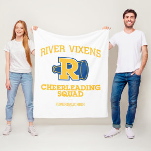 River Vixens Cheerleader Squad Fleecedecke