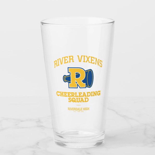 River Vixens Cheerleader Squad Glas (Vorderseite)