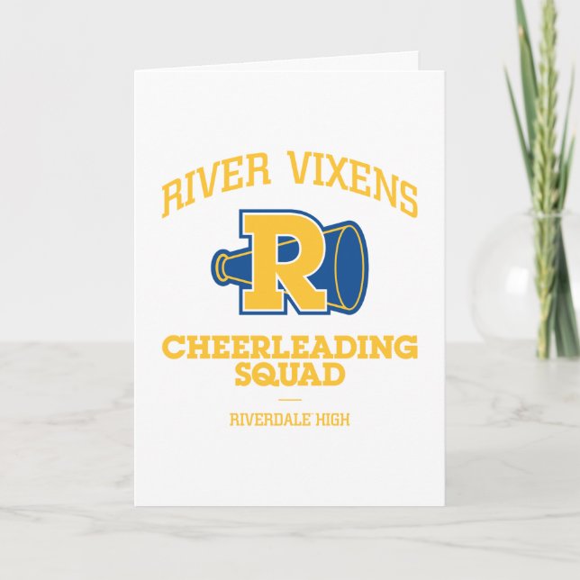 River Vixens Cheerleader Squad Karte (Vorderseite)