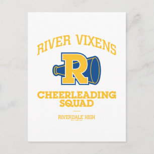 River Vixens Cheerleader Squad Postkarte