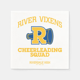River Vixens Cheerleader Squad Serviette