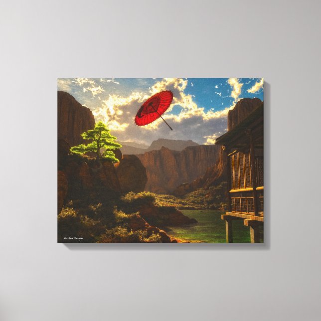 River Wind Leinwanddruck (Vorderseite)