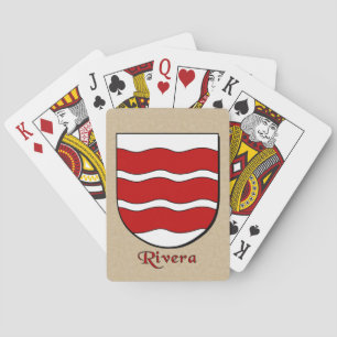 Rivera Heraldic Shield Spielkarten