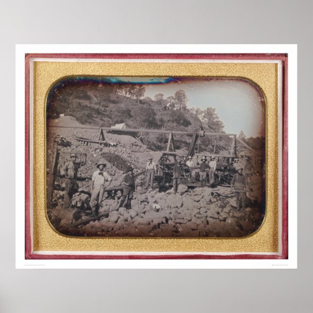 Riverbed Mining Szene.. (40069) Poster (Vorne)