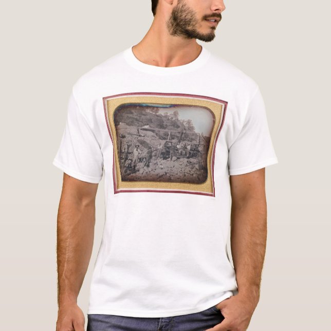 Riverbedbergbauszene…  (40069) T-Shirt (Vorderseite)