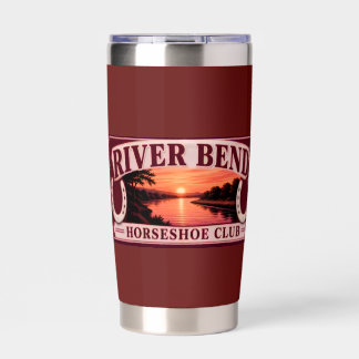 RiverBend HorseShoe Club Becher