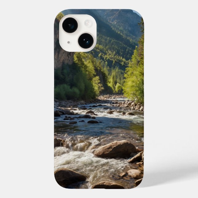 Riverbend Serenity Case-Mate iPhone Hülle (Rückseite)