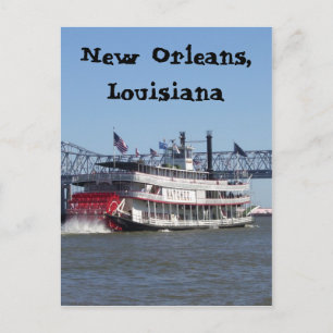 Riverboat in New Orleans Postkarte