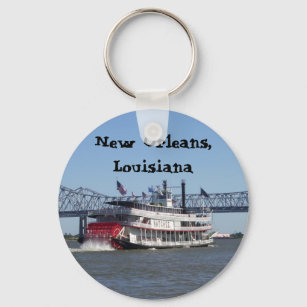 Riverboat in New Orleans Schlüsselanhänger