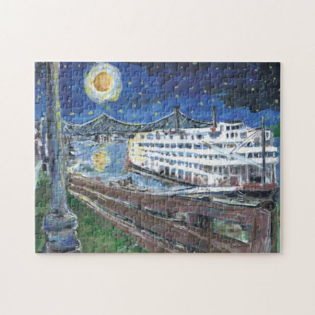 Riverboat Mississippi Queen Puzzle (Horizontal)