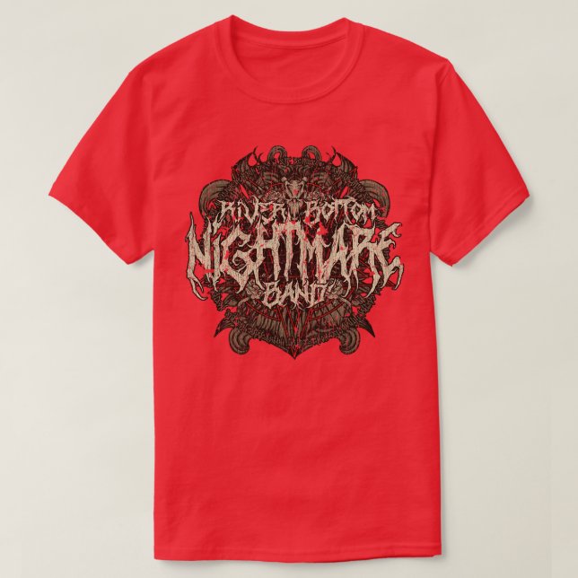 Riverbottom Nightmare Band T-Shirt (Design vorne)