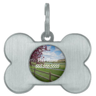 Rivercut in Spring Pet ID Tiermarke