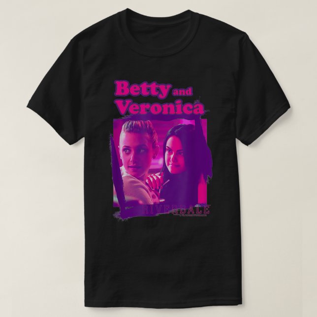 Riverdale Betty und Veronica T-Shirt (Design vorne)