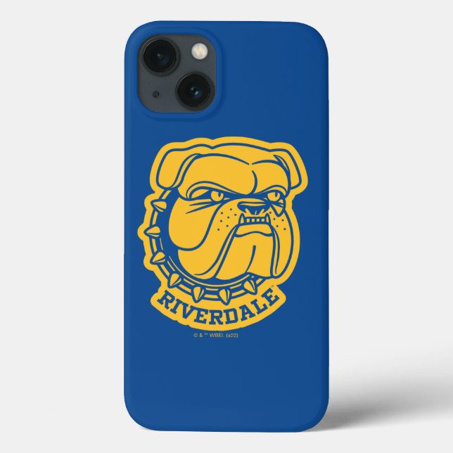 Riverdale Bulldog Head Case-Mate iPhone Hülle (Rückseite)